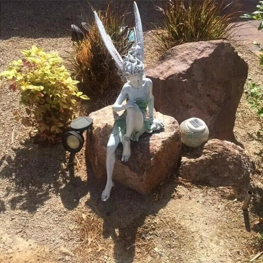 Flower Fairy Statue Decor
