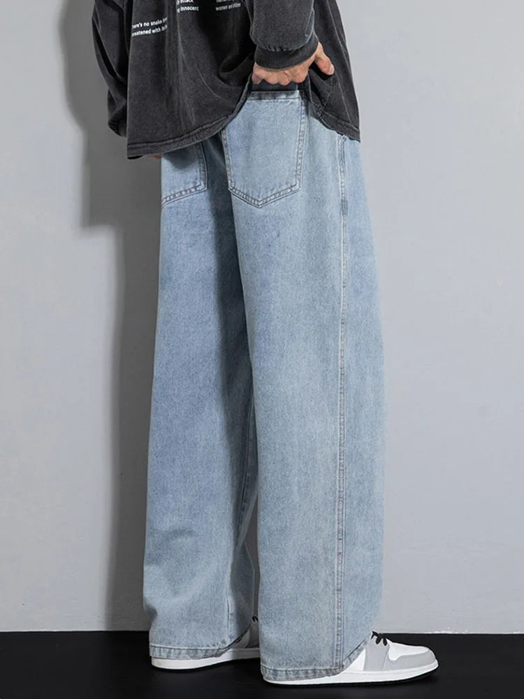 Loose Straight Wide Leg Streetwear Jeans