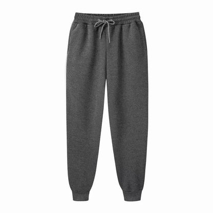 Fleece Drawstring Casual Sweatpants