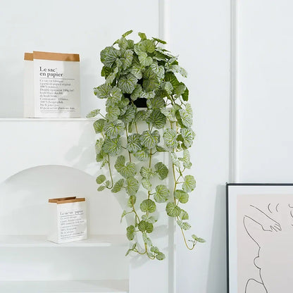 40-70cm Fake Hanging Plants Artificial Begonia Plant