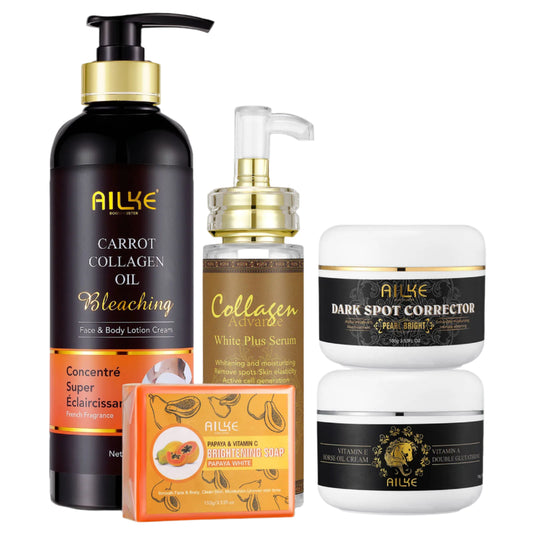 Collagen Skin Care Range, Clean Stains, Moisturizing, Whitening Skin Tone