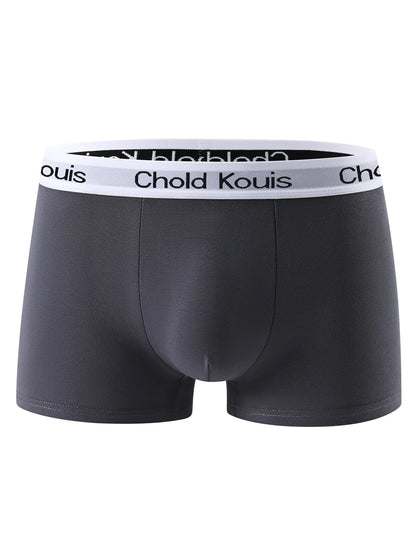 4Pcs Soft Breathable Boxer Underwear for Men