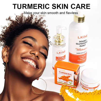 Turmeric Glow Combo Double-Glutathione Skin Care Set