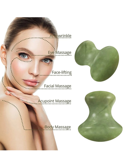 1 Pcs Natural Green Quartz Stone Massager