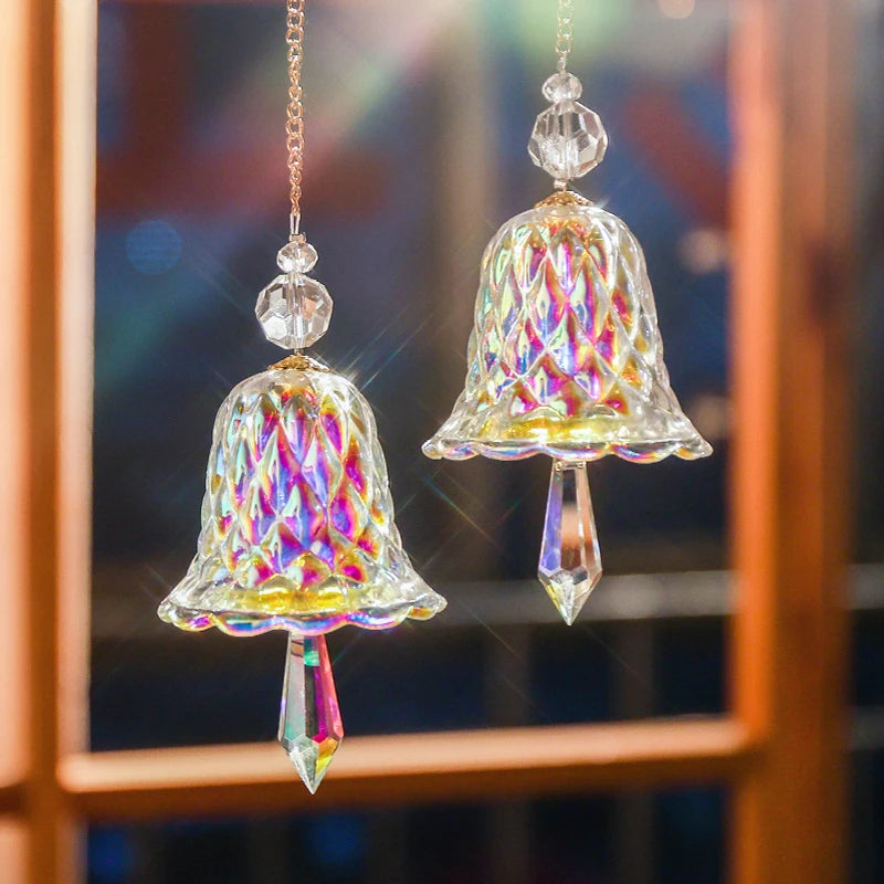 Rainbow Crystal Wind Chime Window Hanging Bell