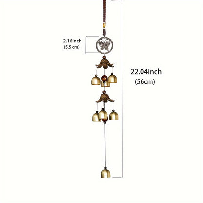 Double Metal Bell Pendant Wind Chime