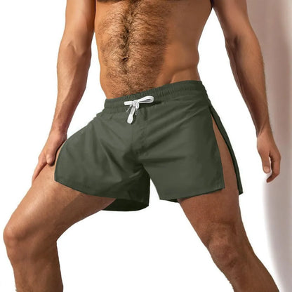 Men's Quick Dry Sports Shorts with Zipper