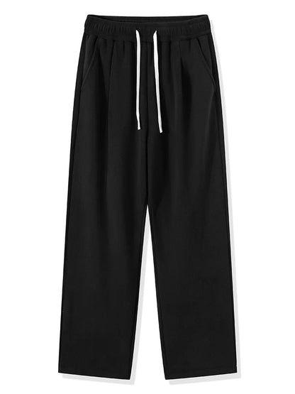 Winter Fleece Wide Leg Sweatpants