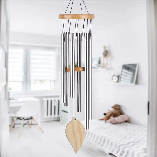 Good Luck Wind Chimes, 6 Tubes Bell Pendant