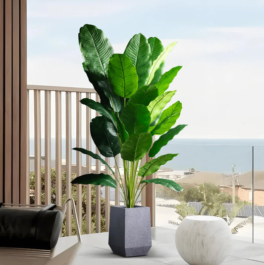 85-115cm Large Artificial Plants Bird of Paradise Tree Plant