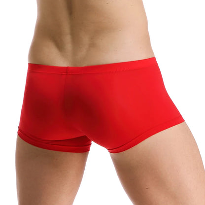 Ice Silk Ultra-Thin Boxer Shorts for Men
