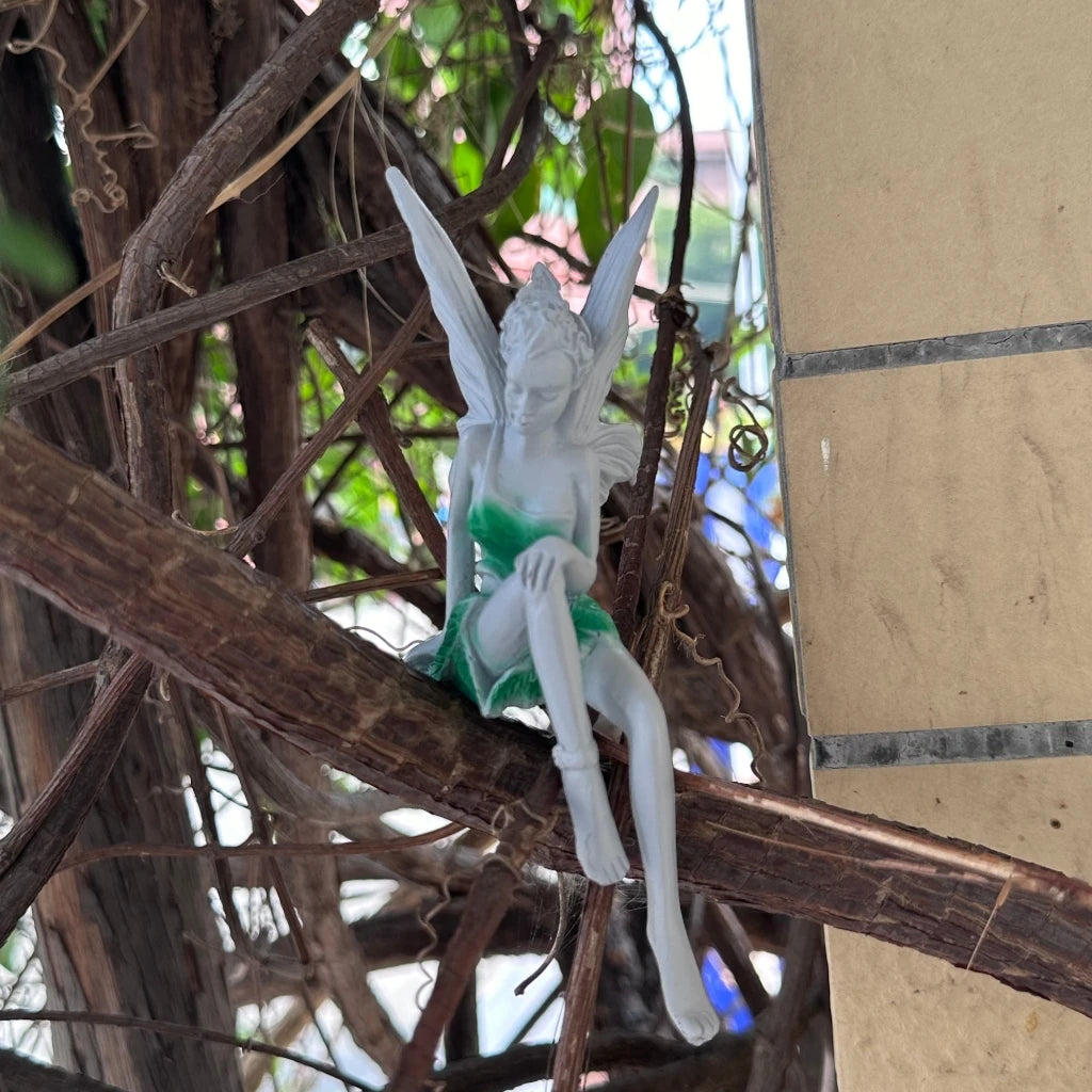 Flower Fairy Statue Decor
