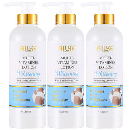 Multi Vitamin Whitening Body Lotion, With Vitamins A,E,B3,B5