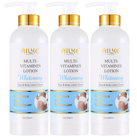 Multi Vitamin Whitening Body Lotion, With Vitamins A,E,B3,B5