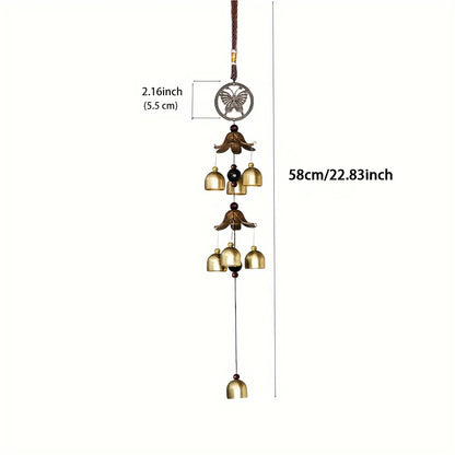 Double Metal Bell Pendant Wind Chime