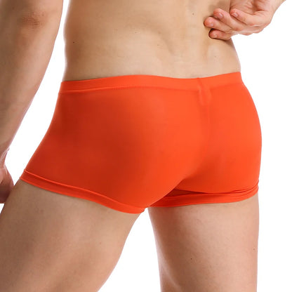 Ice Silk Ultra-Thin Boxer Shorts for Men