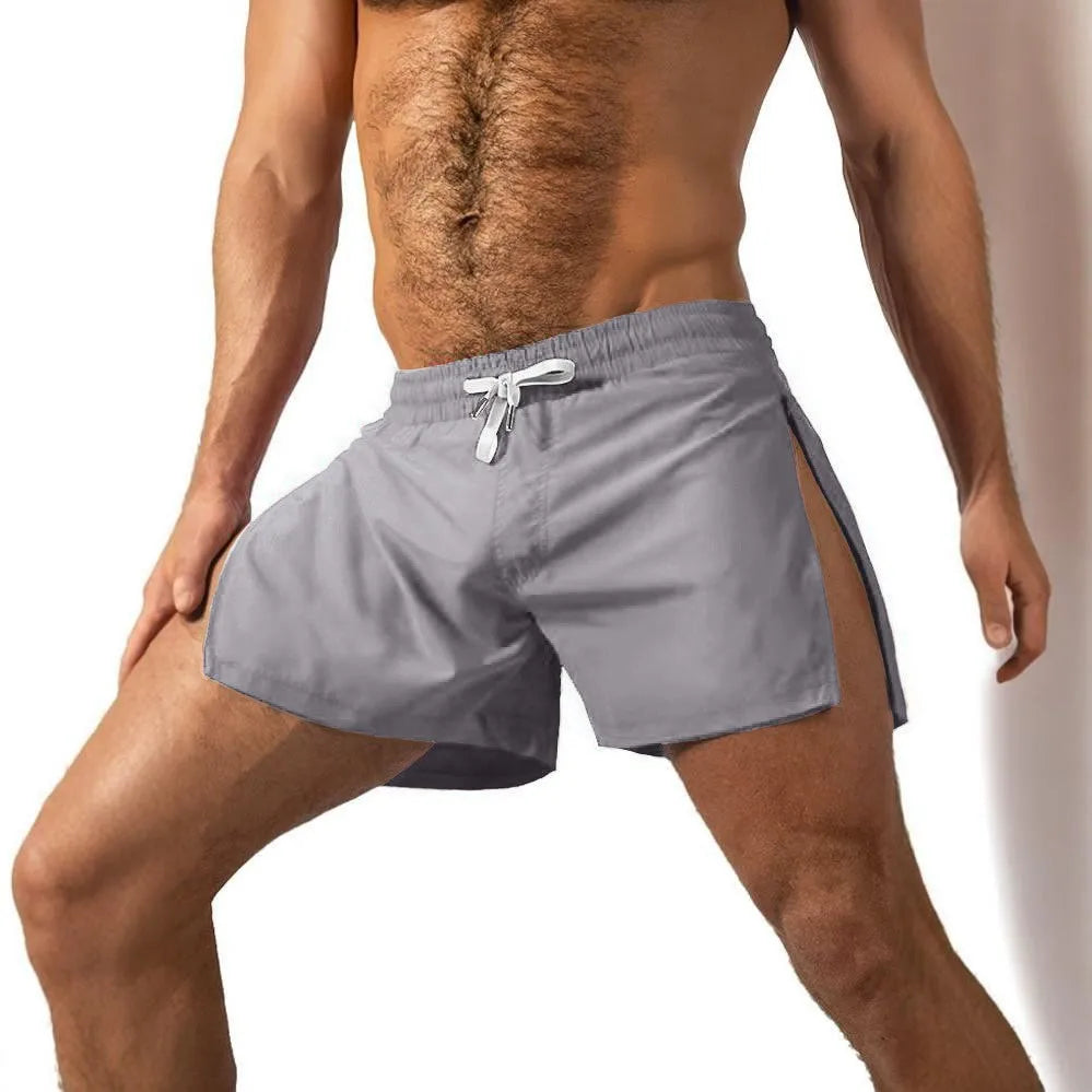 Men's Quick Dry Sports Shorts with Zipper