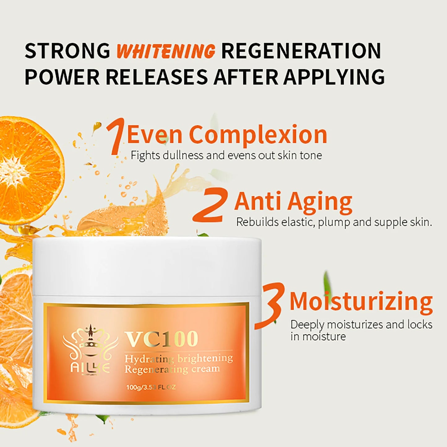 Vitamin C Plus Essence Whitening Anti-Aging Cream
