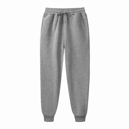 Fleece Drawstring Casual Sweatpants