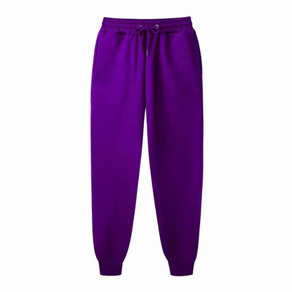 Fleece Drawstring Casual Sweatpants