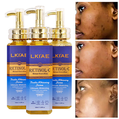 24K Gold Foil Liquid Lightening Moisturizing Skin Body Serum