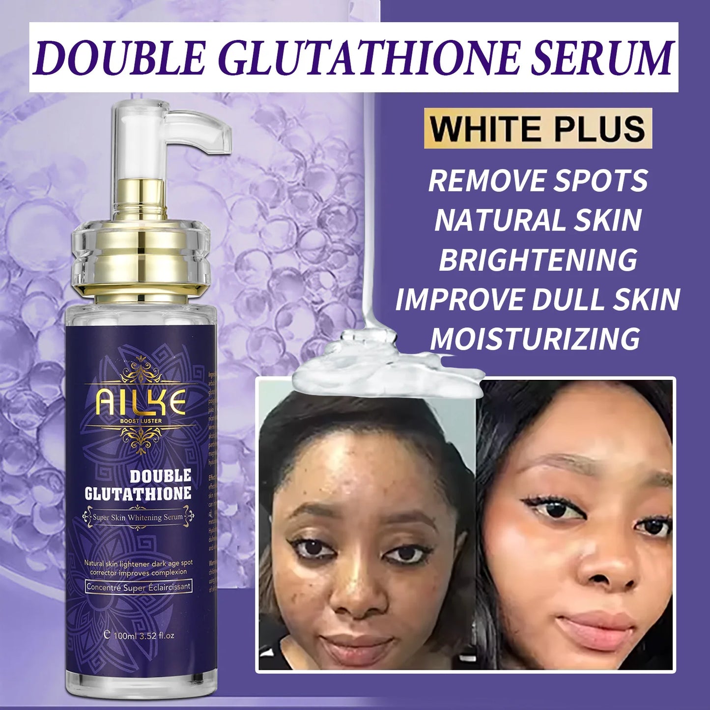 Double Glutathione Whitening Skin Care Cream