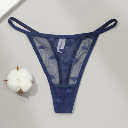 Lace Sheer G-String Thong Panties for Women