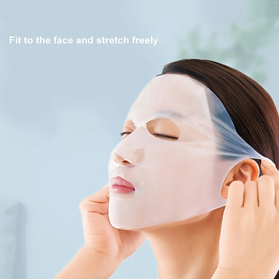 1pcs Silicone Facial Mask Moisturizing Mask Cover