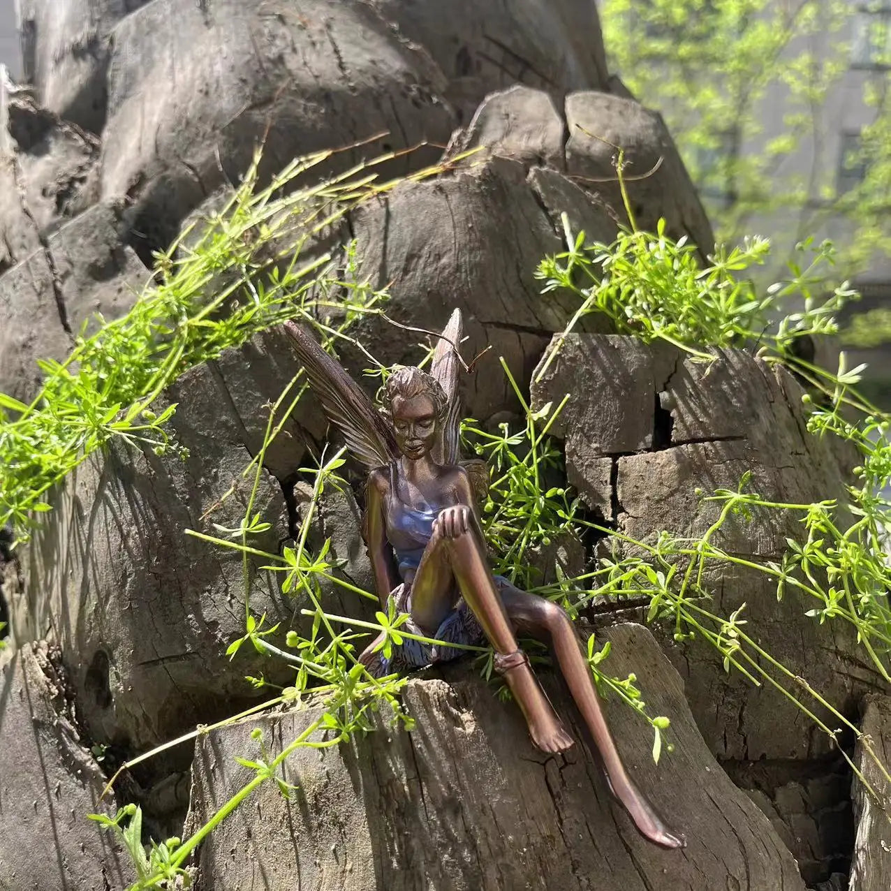 Flower Fairy Statue Decor