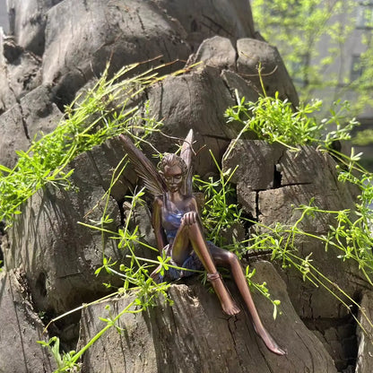 Flower Fairy Statue Decor