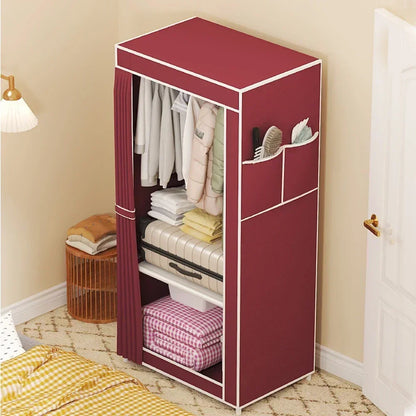Foldable Clothing Hanger Large Capacity Dustproof Furniture