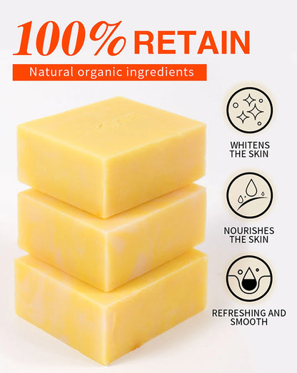 Vitamin C Prevents Dullness Face Organic Whitening Bar