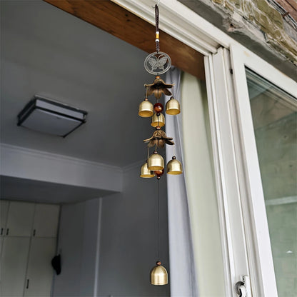 Double Metal Bell Pendant Wind Chime