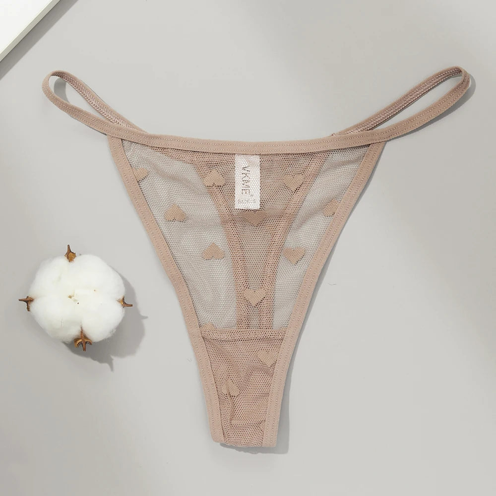 Lace Sheer G-String Thong Panties for Women