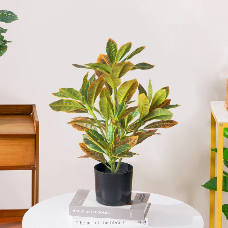 24-41cm Artificial Tree Tropical Banyan Tree Small Plants