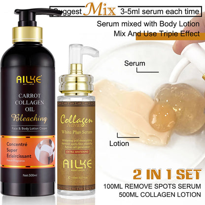 5 In 1 Moisturizing, Whitening, Collagen Skin Care Kit