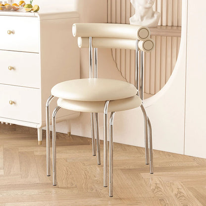 Cream Style Light Luxury Dining Chair