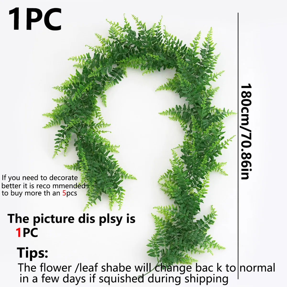 Plastic Persian vine Wedding outdoor Christmas Home Garden
