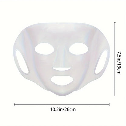 1pcs Silicone Facial Mask Moisturizing Mask Cover