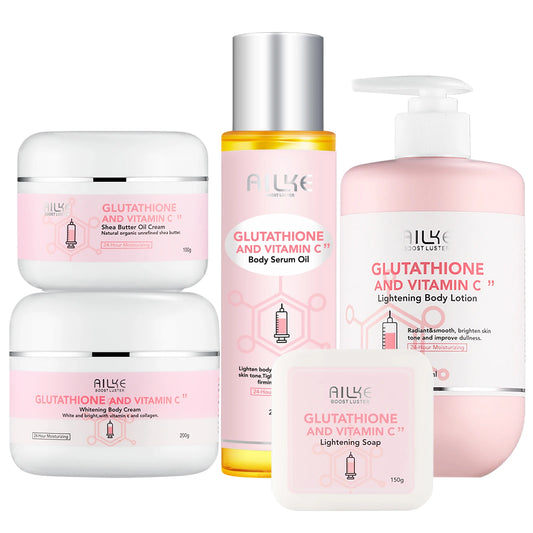 Glutathione & Vitamin C Skin Care Set, Moisturizing Tone