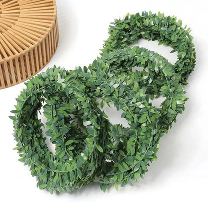 Artificial Ivy Fake Leaf Wreath 7.5Meter Plant