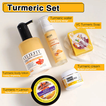Organic Turmeric Skin Care Set