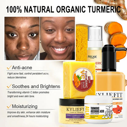 Organic Turmeric Skin Care Set