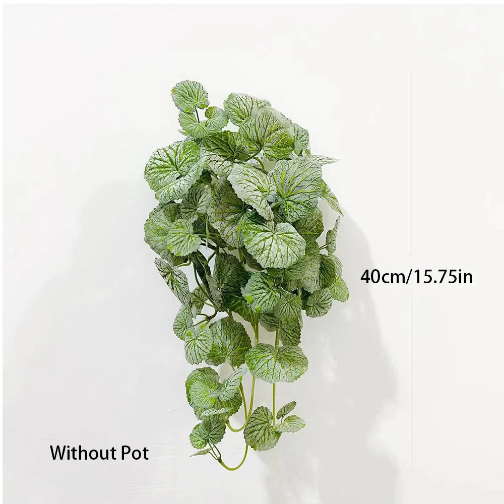 40-70cm Fake Hanging Plants Artificial Begonia Plant