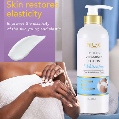 Multi Vitamin Whitening Body Lotion, With Vitamins A,E,B3,B5