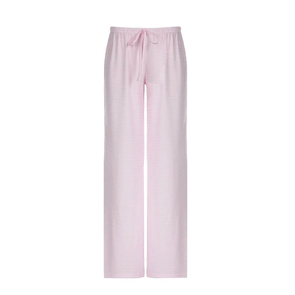 Women's Casual Striped Knit Pants