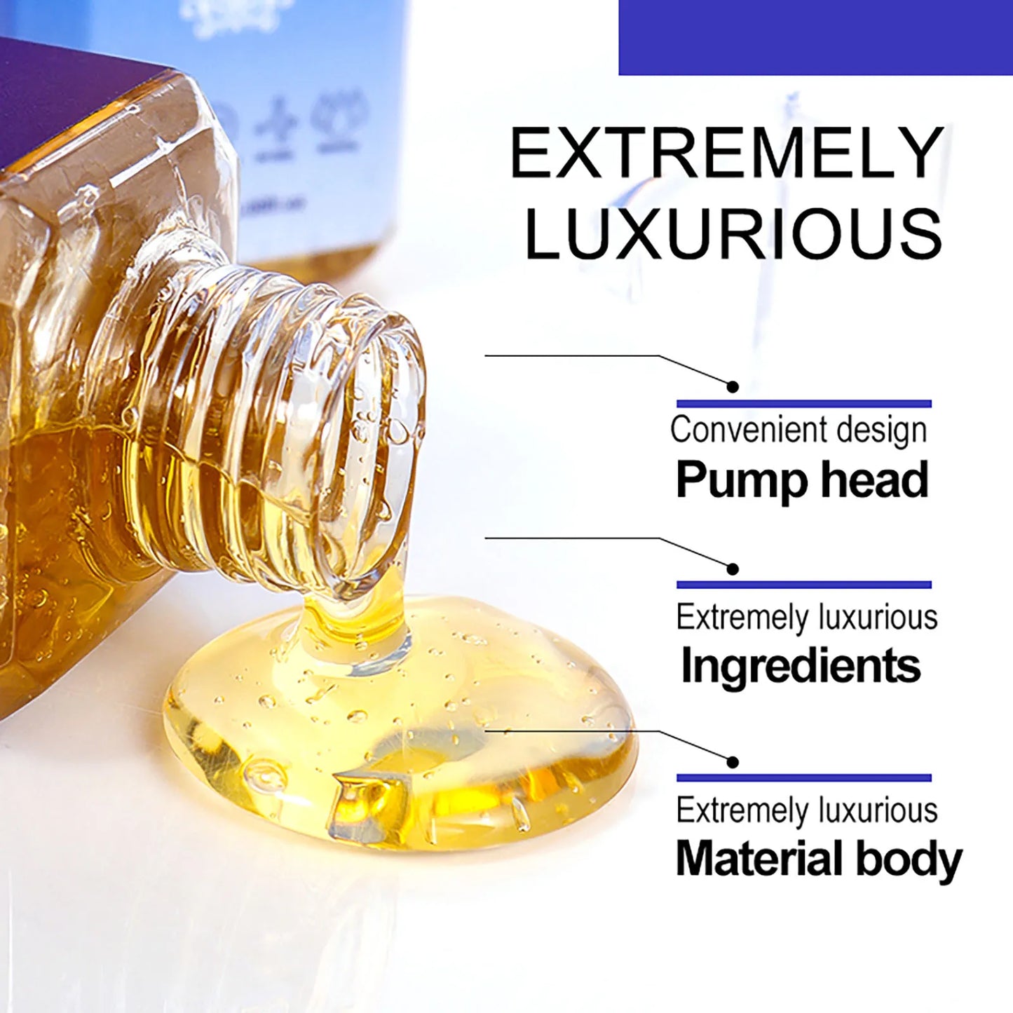 24K Gold Foil Liquid Lightening Moisturizing Skin Body Serum