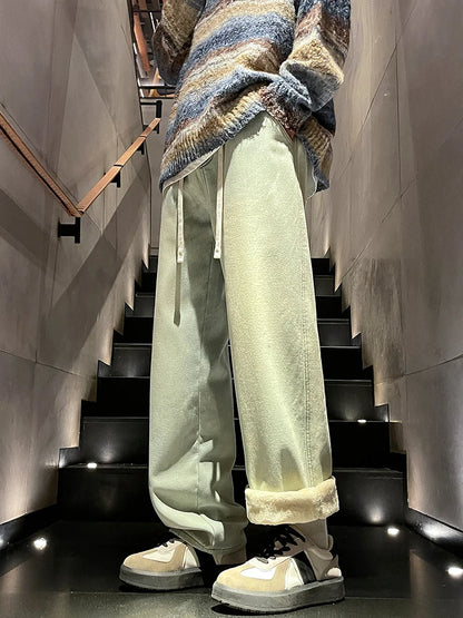 Winter Fleece Lined Retro Wide Leg Jeans







4o mini