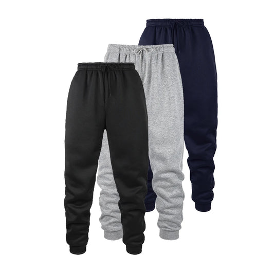 Solid Color Jogging Fitness Sweatpants