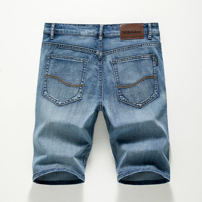 Men's Slim Fit Denim Shorts